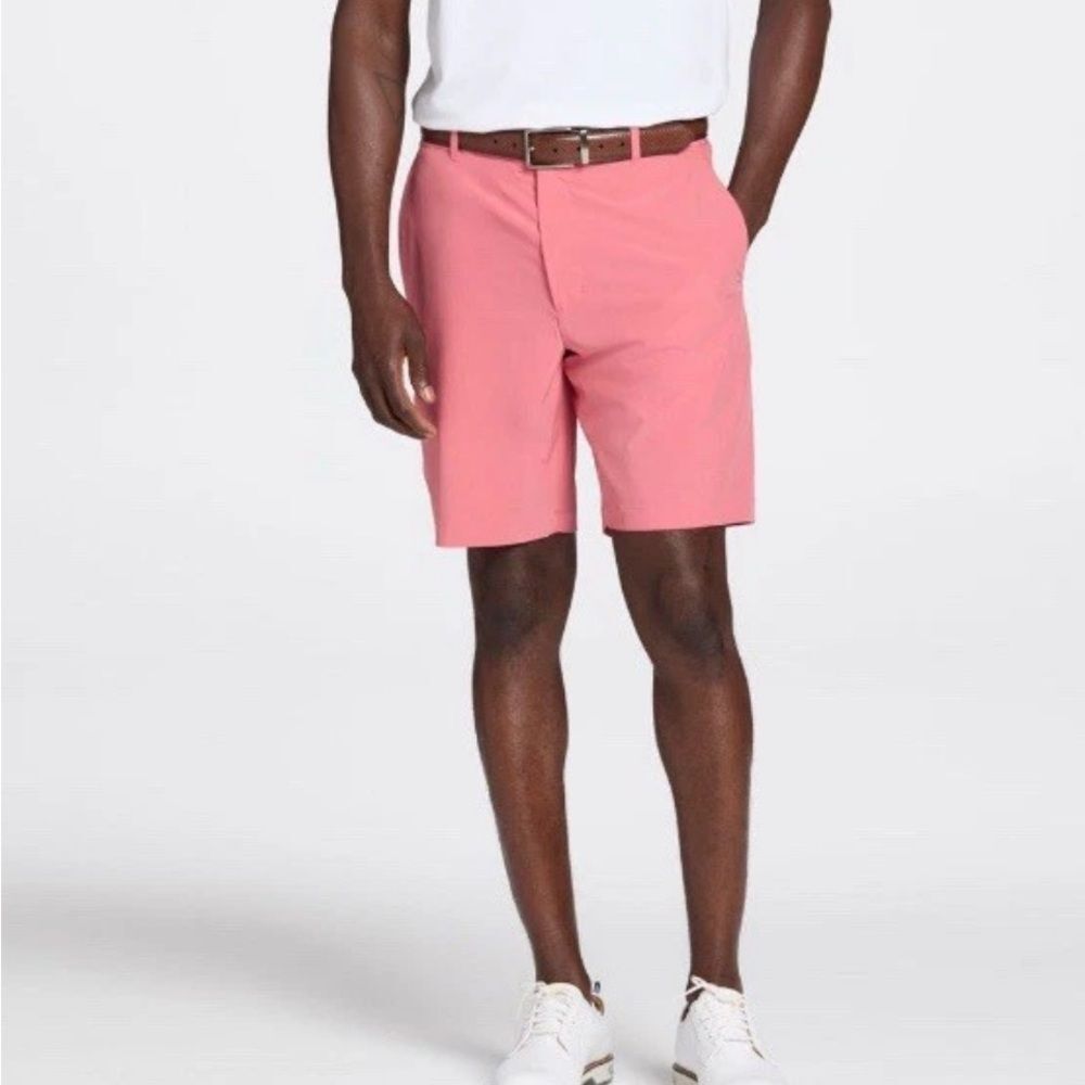 NWT Walter Hagen Perfect 11 Shorts Size 38 pink rouge 9" Inseam Golf MSRP $70